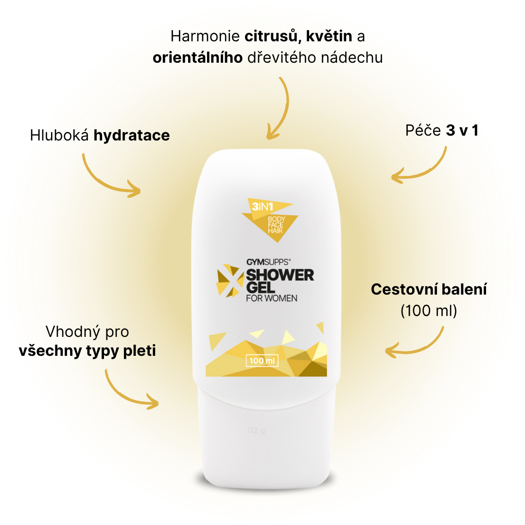 GymSupps XShower Gel for women
